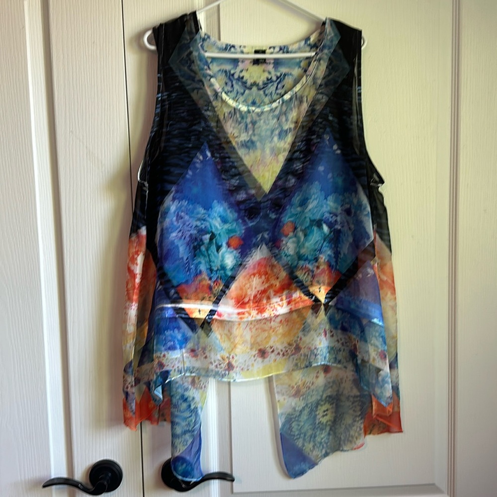 Style & Co double layered Tank